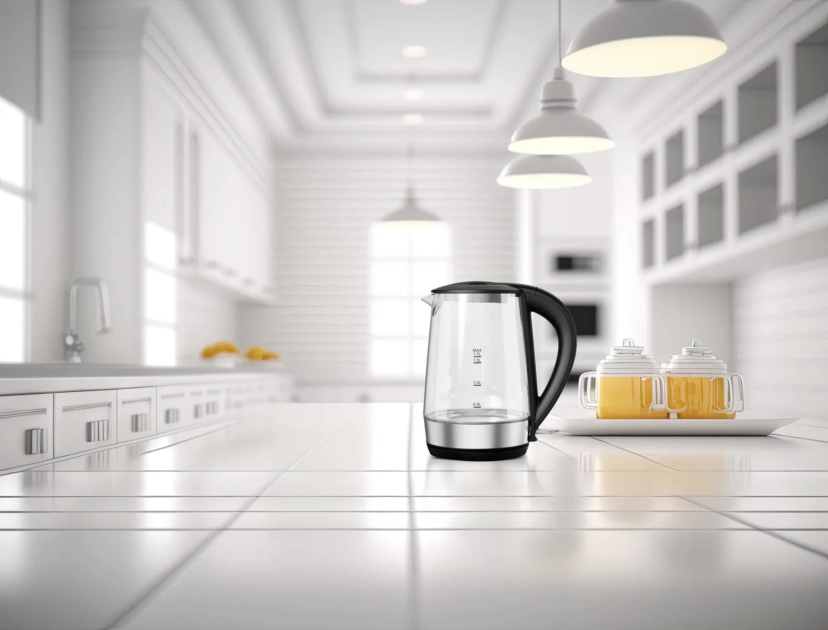 LePresso 360 Transparent Quick-Boil Glass Kettle - Tashqila LePresso 360 Transparent Quick-Boil Glass Kettle - Tashqila